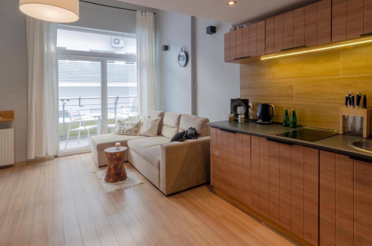 Holiday Home Loft Z Antresola I Balkonem Przy Plazy Miedzyzdroje Exterior photo